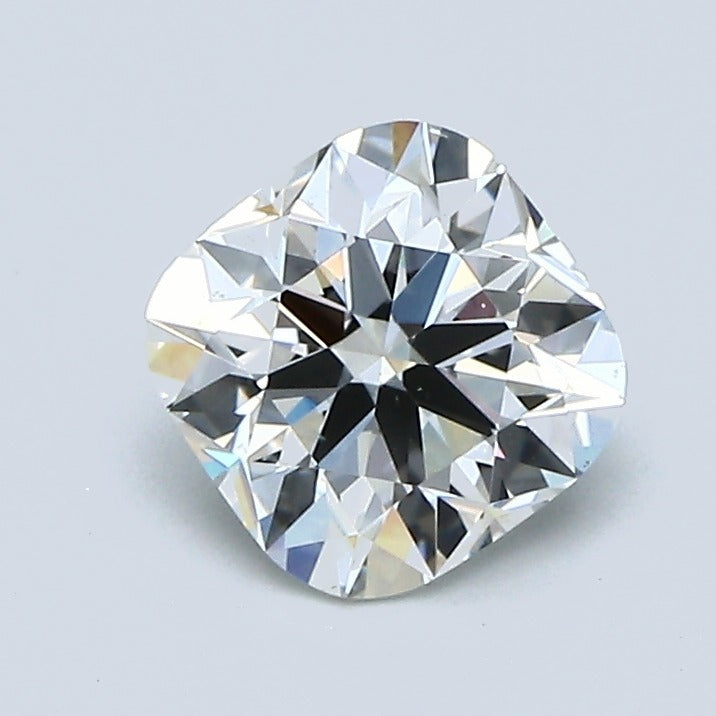 1.21 Carat Cushion Modified Brilliant Diamond, H Color, SI1 Clarity, GIA Certified