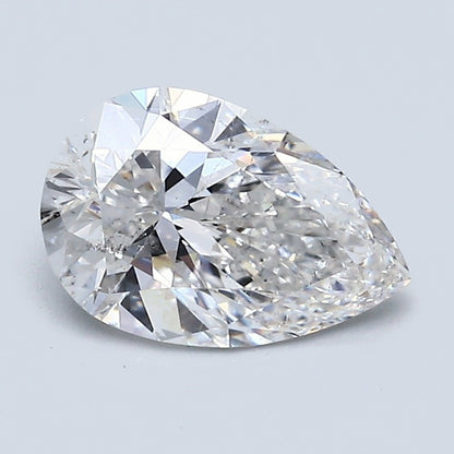 1.51 Carat Pear Diamond, G Color, SI1 Clarity, GIA Certified
