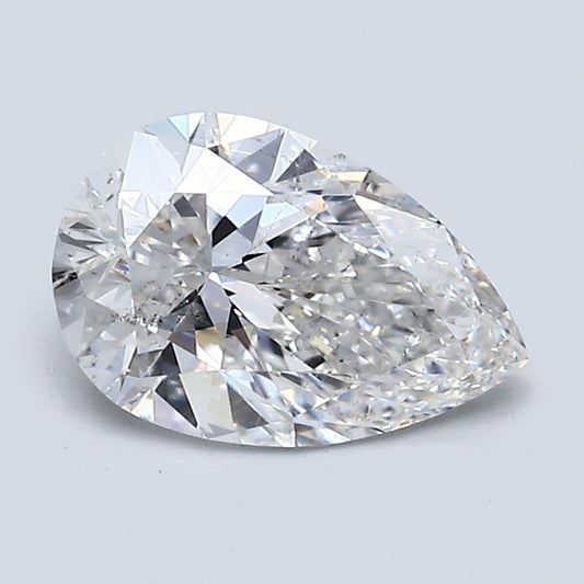 1.51 Carat Pear Diamond, G Color, SI1 Clarity, GIA Certified