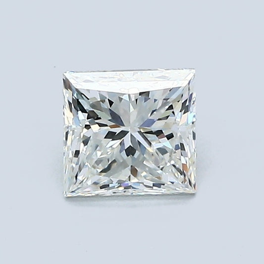 0.80 Carat Princess Diamond, H Color, VVS2 Clarity, GIA Certified