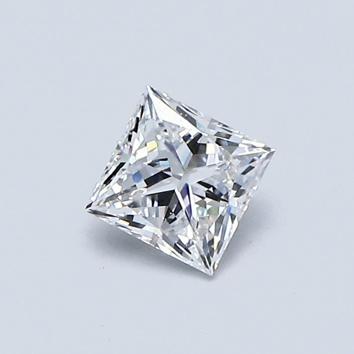 0.51 Carat Princess Diamond, E Color, VS2 Clarity, GIA Certified
