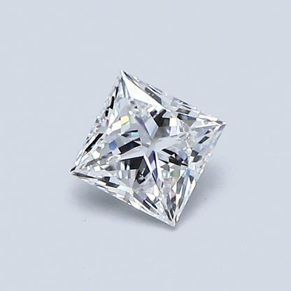 0.51 Carat Princess Diamond, E Color, VS2 Clarity, GIA Certified