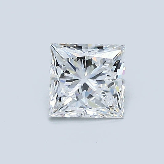 0.71 Carat Princess Diamond, E Color, VS2 Clarity, GIA Certified