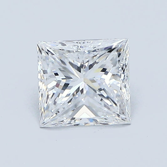 1.01 Carat Princess Diamond, E Color, VVS2 Clarity, GIA Certified