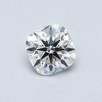 0.51 Carat Cushion Modified Brilliant Diamond, D Color, SI1 Clarity, GIA Certified