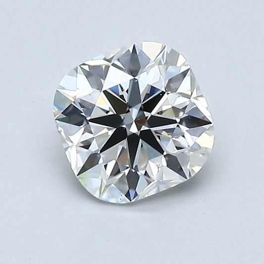 0.94 Carat Cushion Modified Brilliant Diamond, G Color, SI1 Clarity, GIA Certified