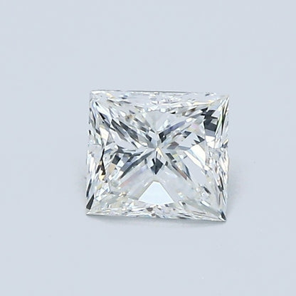 0.69 Carat Princess Diamond, I Color, VS1 Clarity, GIA Certified