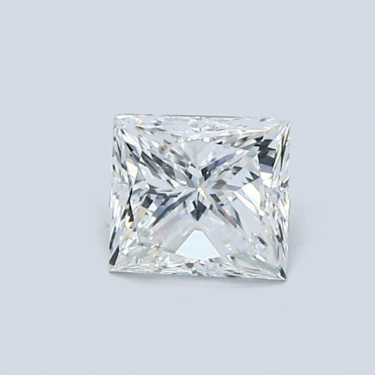 0.69 Carat Princess Diamond, I Color, VS1 Clarity, GIA Certified