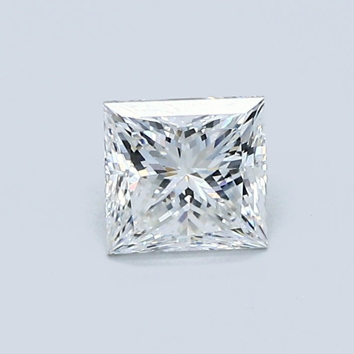 0.70 Carat Princess Diamond, E Color, VVS2 Clarity, GIA Certified