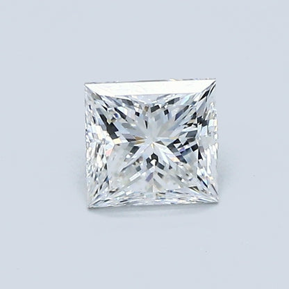 0.70 Carat Princess Diamond, E Color, VVS2 Clarity, GIA Certified