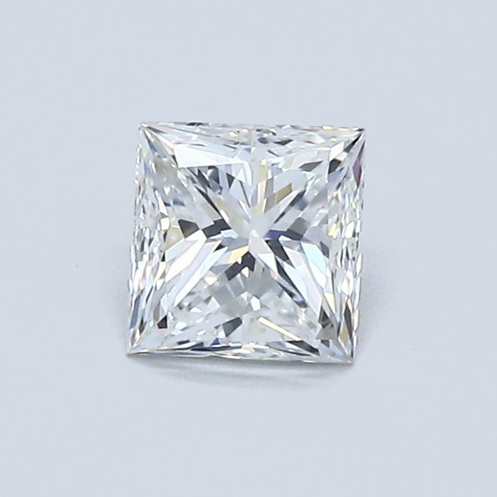 0.70 Carat Princess Diamond, F Color, VVS1 Clarity, GIA Certified