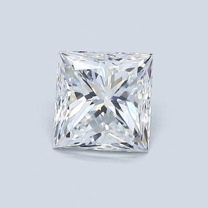 0.70 Carat Princess Diamond, F Color, VVS1 Clarity, GIA Certified