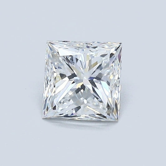 0.70 Carat Princess Diamond, F Color, VVS1 Clarity, GIA Certified