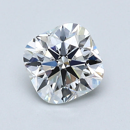 0.95 Carat Cushion Modified Brilliant Diamond, F Color, VS2 Clarity, GIA Certified