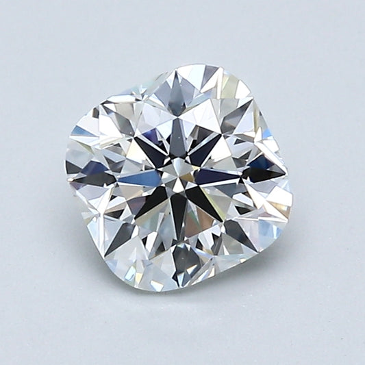 0.95 Carat Cushion Modified Brilliant Diamond, F Color, VS2 Clarity, GIA Certified