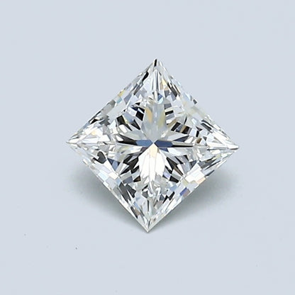 0.57 Carat Princess Diamond, H Color, VVS1 Clarity, GIA Certified