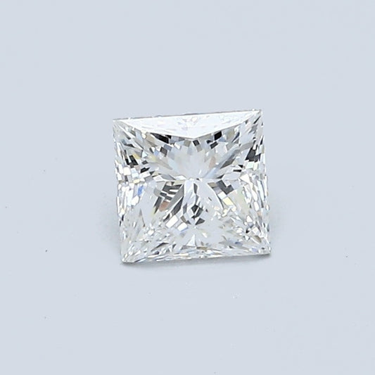 0.48 Carat Princess Diamond, F Color, VVS1 Clarity, GIA Certified