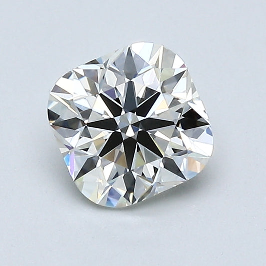 0.95 Carat Cushion Modified Brilliant Diamond, J Color, VS1 Clarity, GIA Certified