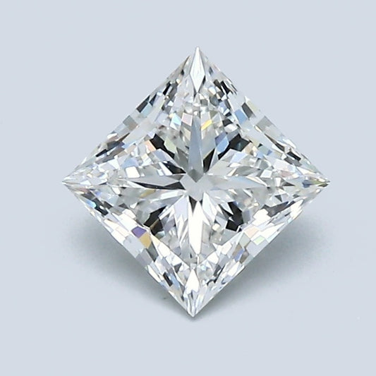 1.02 Carat Princess Diamond, H Color, VVS2 Clarity, GIA Certified