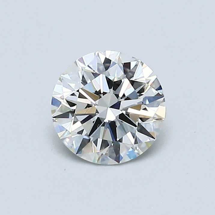 0.70 Carat Round Diamond, I Color, VS2 Clarity