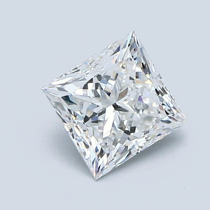 1.01 Carat Princess Diamond, F Color, VVS2 Clarity, GIA Certified