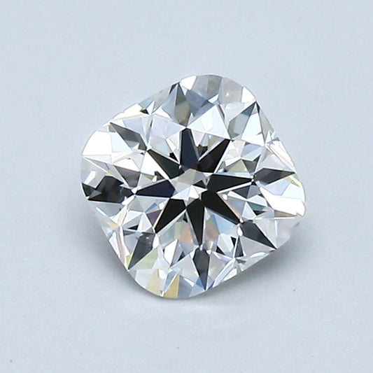 0.77 Carat Cushion Modified Brilliant Diamond, H Color, VS2 Clarity, GIA Certified
