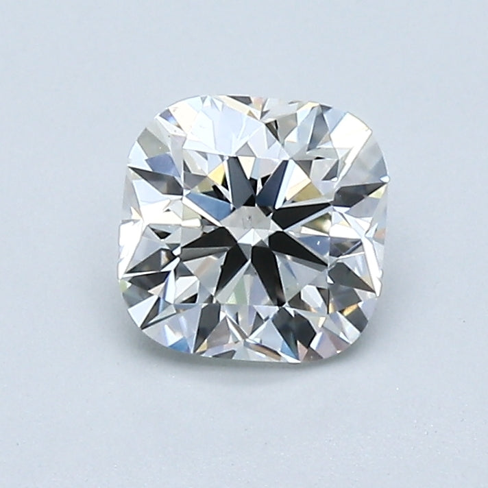 0.80 Carat Cushion Modified Brilliant Diamond, H Color, SI1 Clarity, GIA Certified