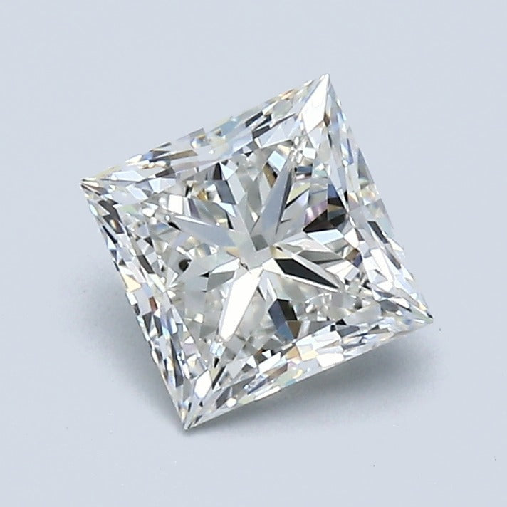 1.02 Carat Princess Diamond, I Color, VS2 Clarity, GIA Certified