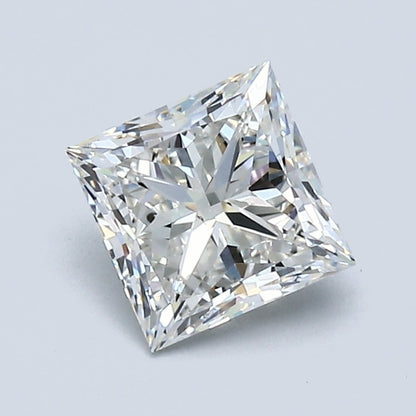 1.02 Carat Princess Diamond, I Color, VS2 Clarity, GIA Certified