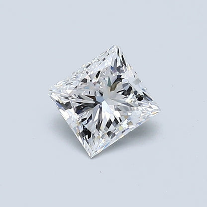 0.50 Carat Princess Diamond, D Color, VVS2 Clarity, GIA Certified