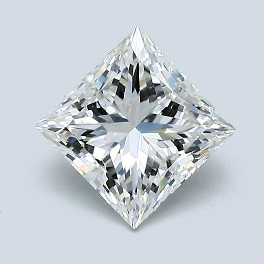 1.01 Carat Princess Diamond, H Color, VS1 Clarity, GIA Certified
