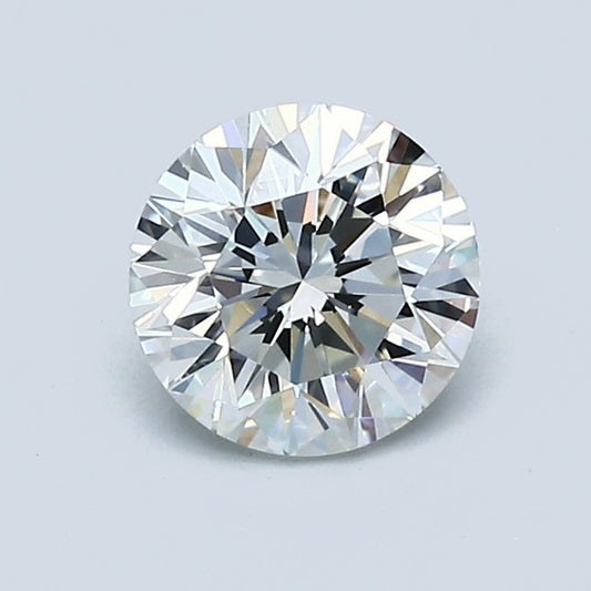 0.91 Carat Round Diamond, J Color, VS1 Clarity, GIA Certified