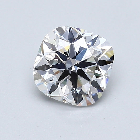 0.93 Carat Cushion Modified Brilliant Diamond, F Color, VS2 Clarity, GIA Certified