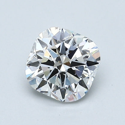 1.05 Carat Cushion Modified Brilliant Diamond, F Color, SI1 Clarity, GIA Certified