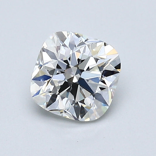 1.01 Carat Cushion Modified Brilliant Diamond, H Color, VVS1 Clarity, GIA Certified