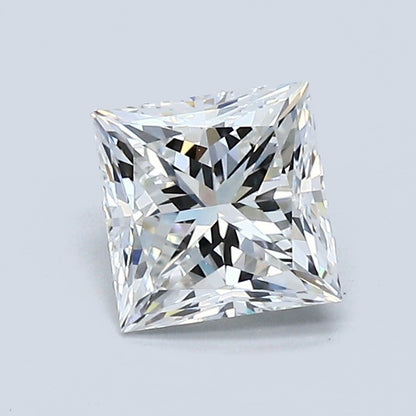 1.04 Carat Princess Diamond, F Color, VS1 Clarity, GIA Certified