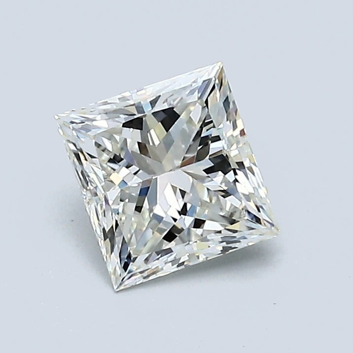 1.00 Carat Princess Diamond, J Color, VS2 Clarity, GIA Certified