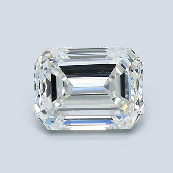 1.01 Carat Emerald Diamond, H Color, VS1 Clarity, GIA Certified