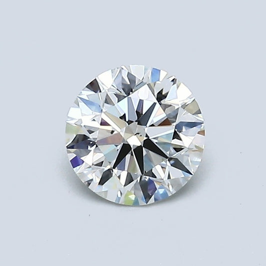 0.70 Carat Round Diamond, I Color, VS2 Clarity, GIA Certified