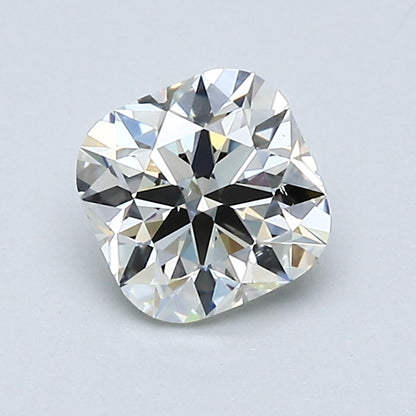 0.90 Carat Cushion Modified Brilliant Diamond, J Color, SI1 Clarity, GIA Certified