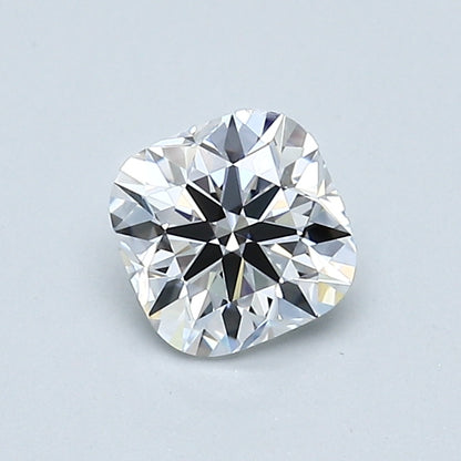 0.72 Carat Cushion Modified Brilliant Diamond, D Color, SI1 Clarity, GIA Certified