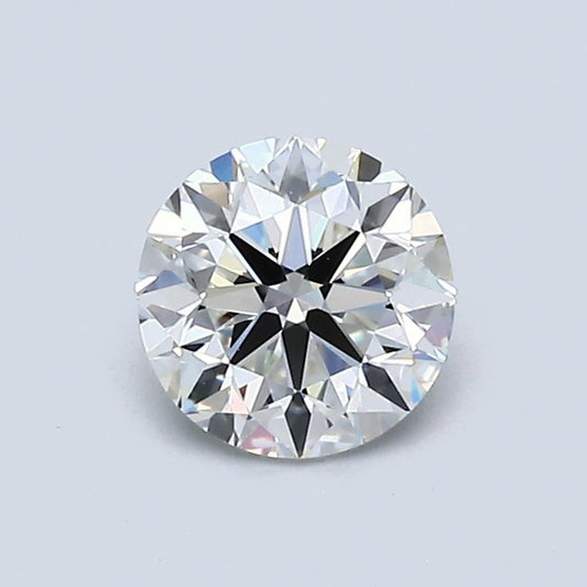 0.70 Carat Round Diamond, I Color, VVS2 Clarity, GIA Certified