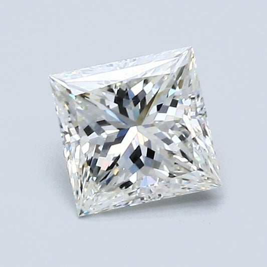 1.01 Carat Princess Diamond, I Color, VS2 Clarity, IGI Certified