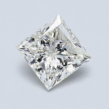 0.97 Carat Princess Diamond, J Color, VS1 Clarity, GIA Certified