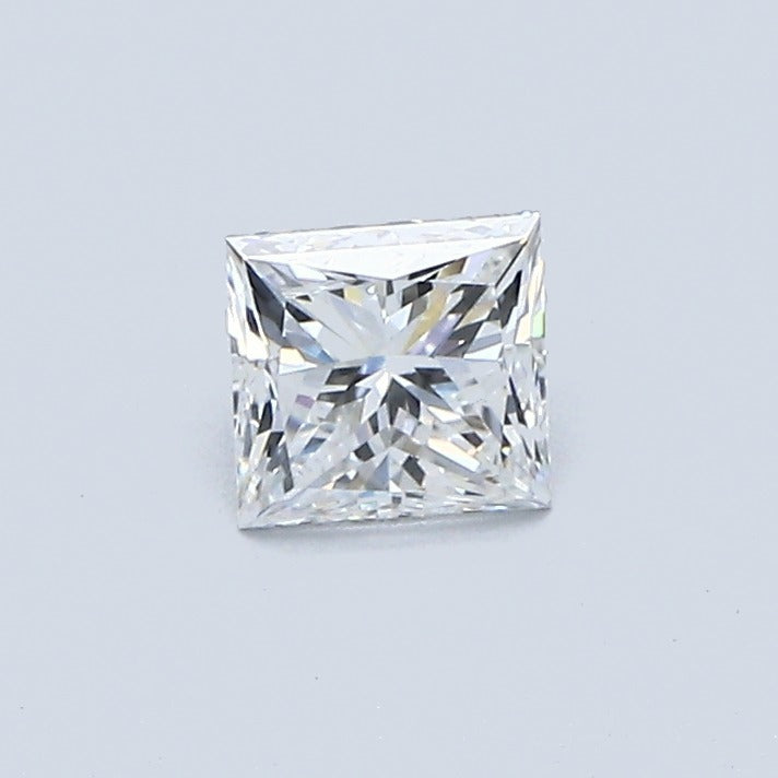 0.51 Carat Princess Diamond, G Color, VVS2 Clarity, GIA Certified