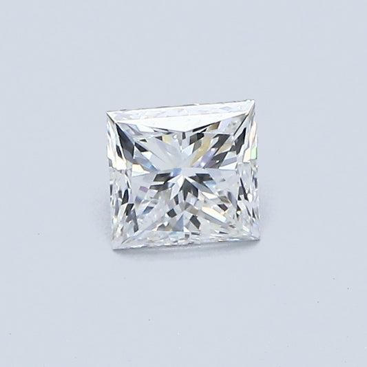 0.51 Carat Princess Diamond, G Color, VVS2 Clarity, GIA Certified