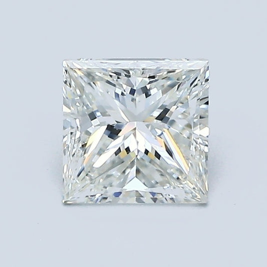 1.00 Carat Princess Diamond, H Color, VVS2 Clarity, GIA Certified