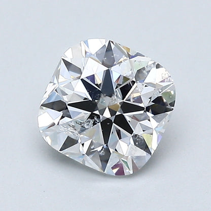 1.09 Carat Cushion Modified Brilliant Diamond, D Color, I1 Clarity, GIA Certified