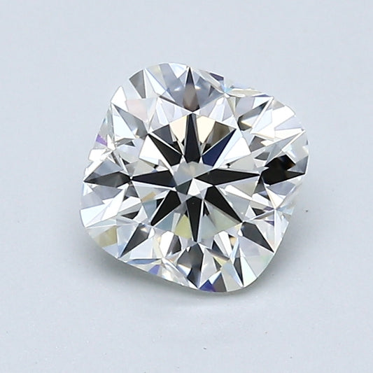 1.11 Carat Cushion Modified Brilliant Diamond, J Color, VS2 Clarity, GIA Certified