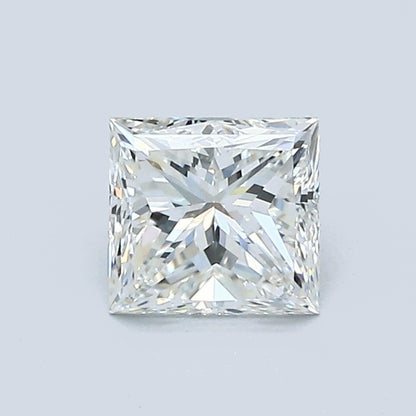 0.81 Carat Princess Diamond, G Color, VVS2 Clarity, GIA Certified